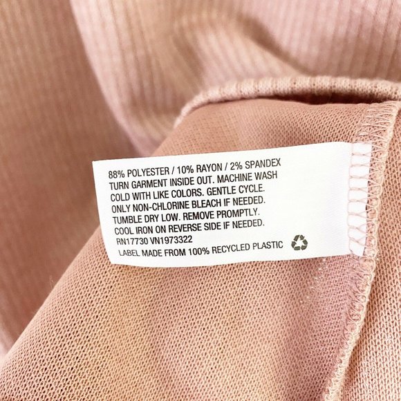 Xhilaration Mini Skater Dress Long Sleeves, Jr Size Medium, Blush Pink - Picture 9 of 10